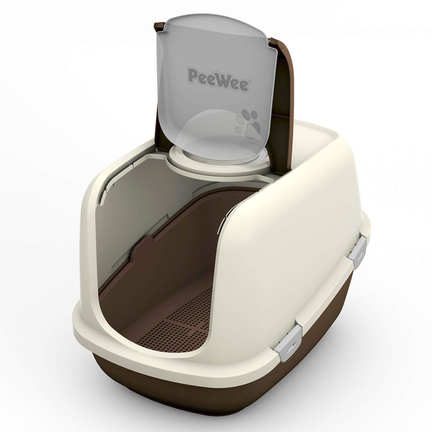 PeeWee bac à litière couvert XXL EcoDome Set de Base + 3kg granulés de bois