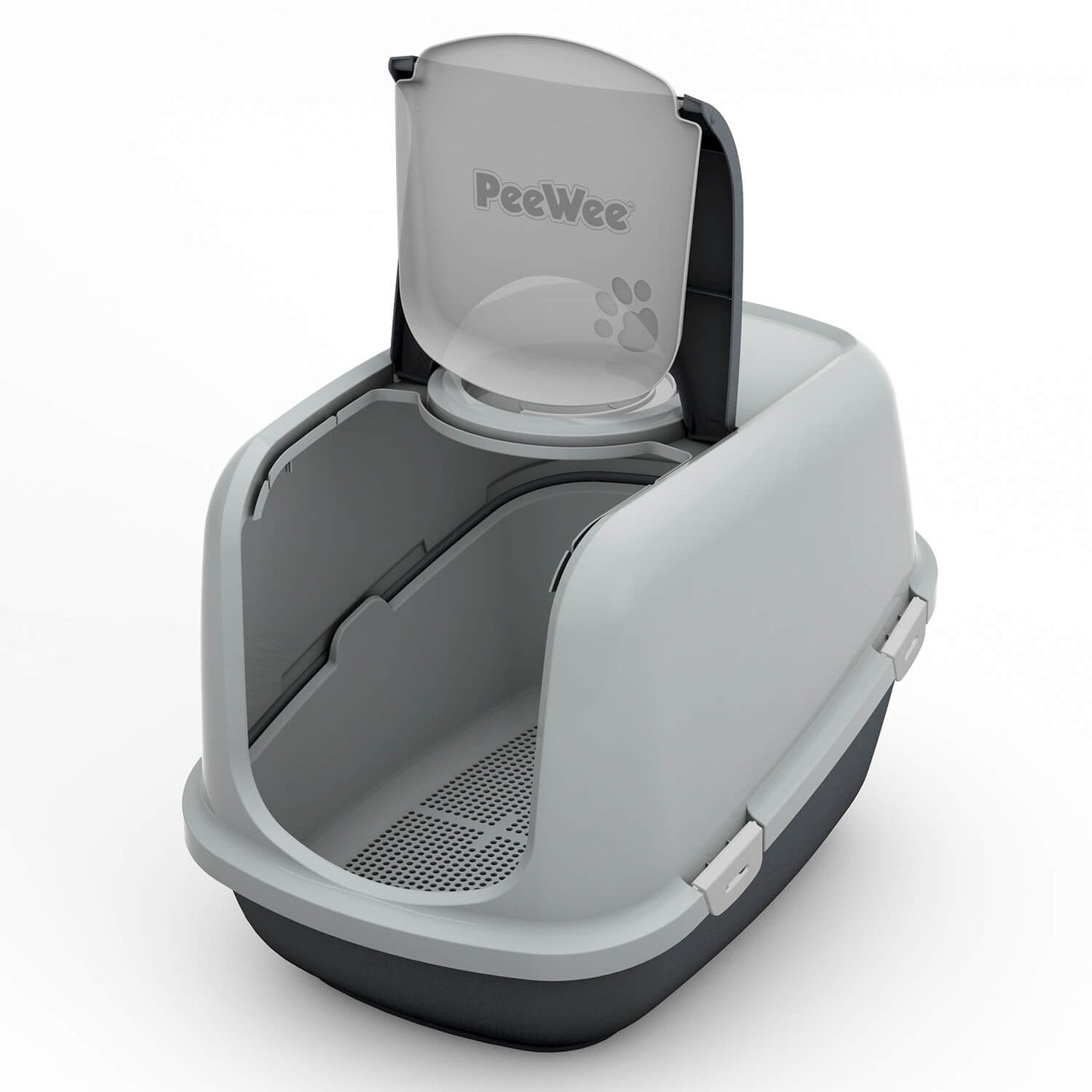 PeeWee bac à litière couvert XXL EcoDome Set de Base + 3kg granulés de bois